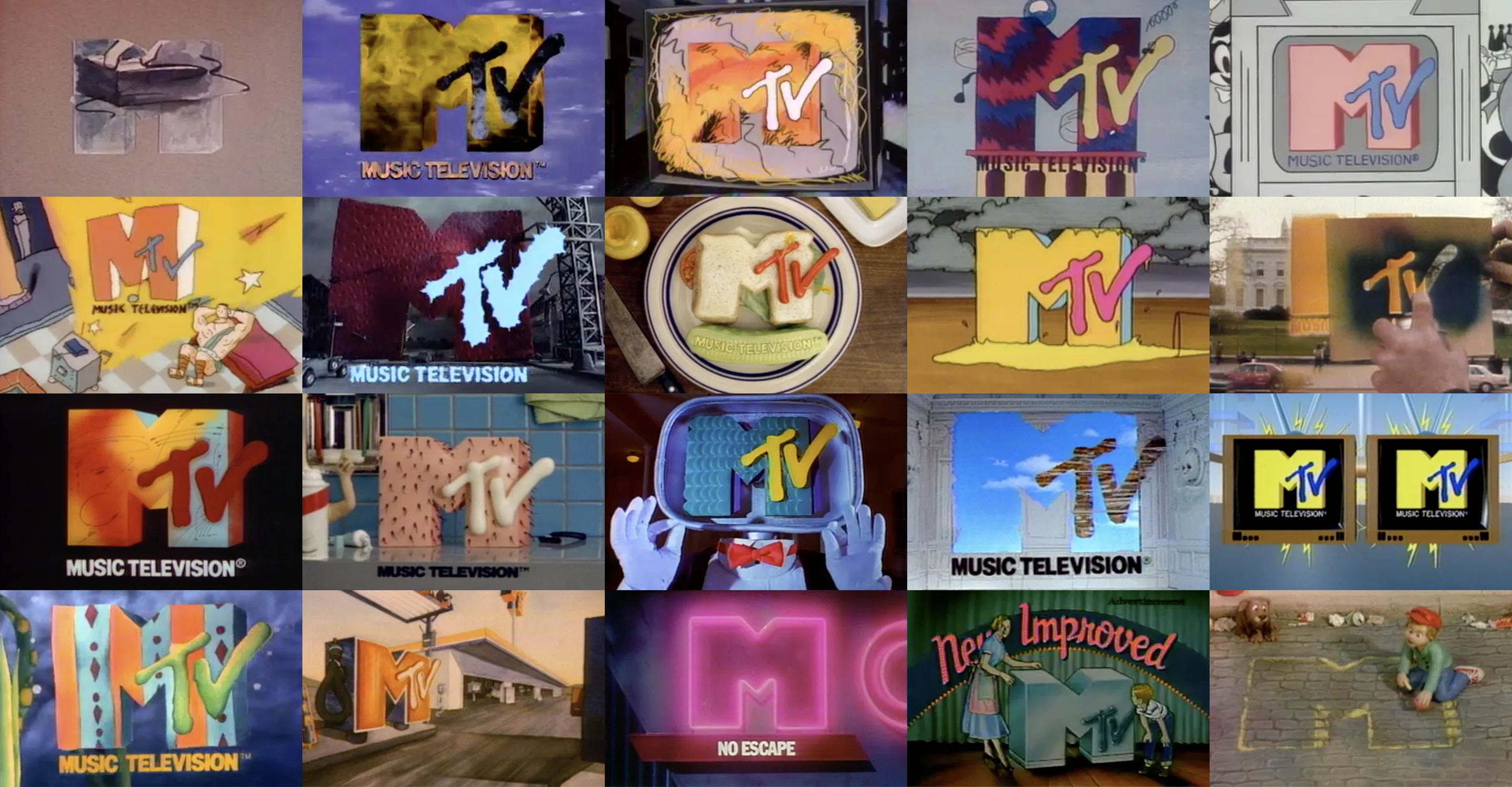 A historic lookback on MTV's id design